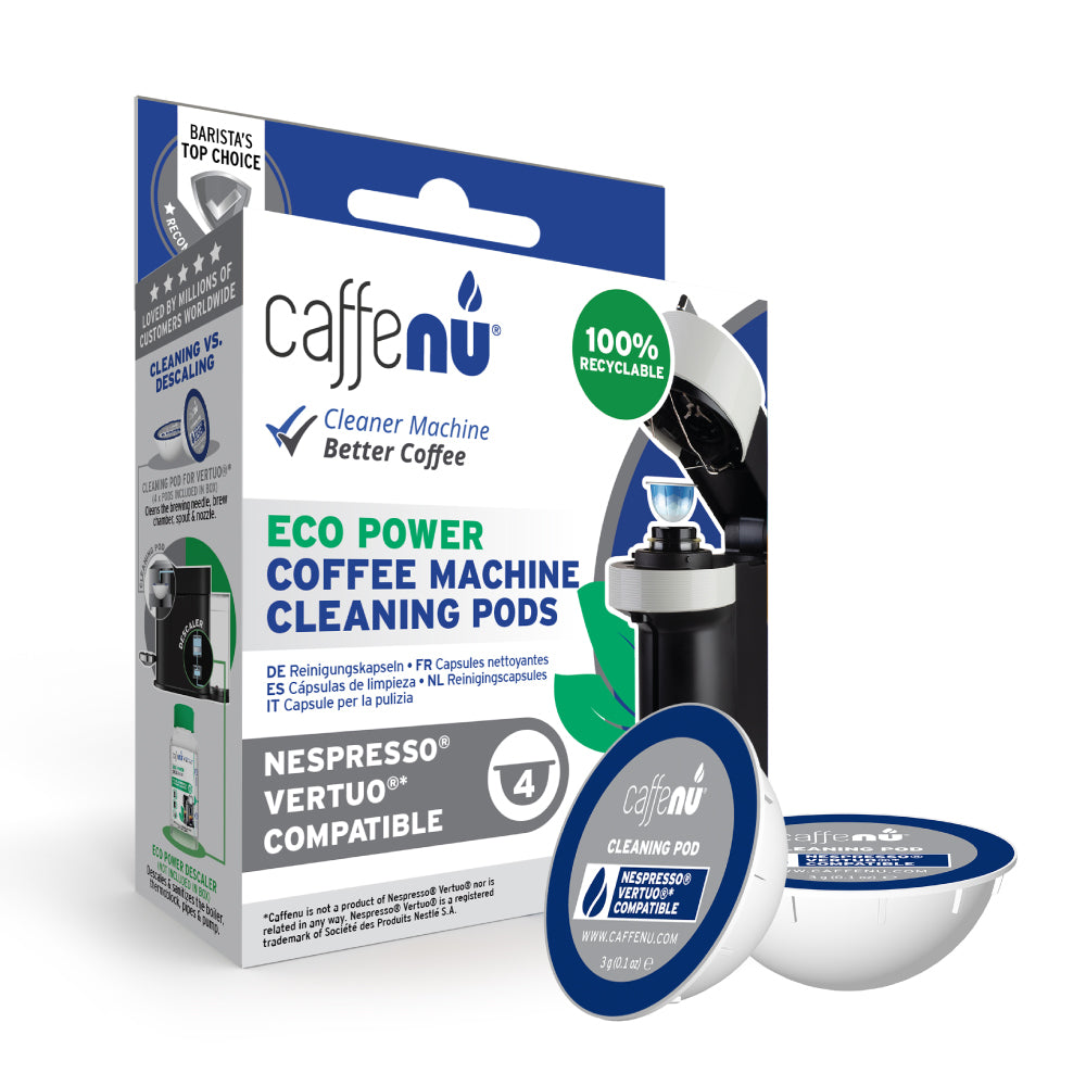 CaffeNu Eco Cleaning Capsules Clean Inside Your Nespresso