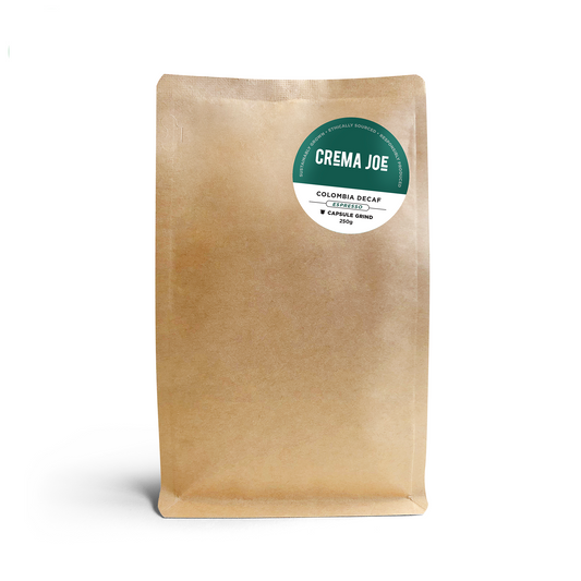 Colombia Excelso Decaf 250g - Espresso Pod Grind