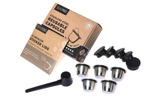 SealPod Refillable Coffee Capsules (for Nespresso Original Line®)