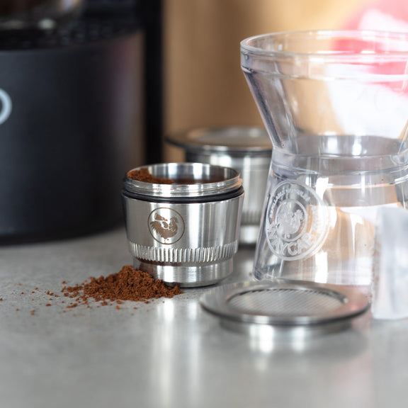 WayCap Ez Nespresso Reusable Pods - Italian Steel Capsules | Crema Joe